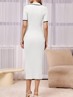 Berkshire Hathaway HomeServices Short Sleeve Maxi Dress