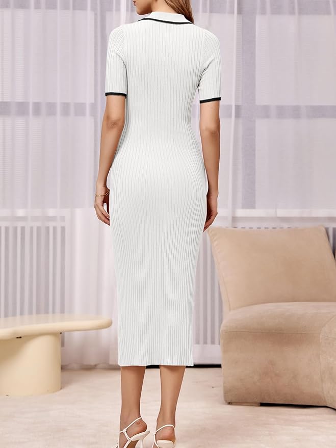 Berkshire Hathaway HomeServices Short Sleeve Maxi Dress