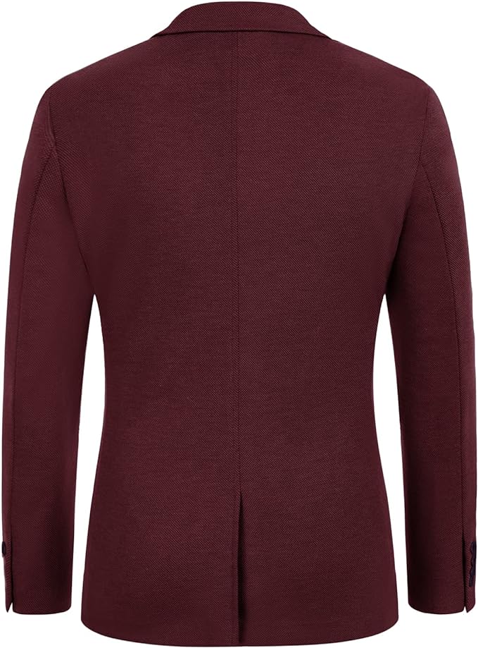 Berkshire Hathaway HomeServices Mens Casual Knit Blazer