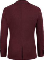 Berkshire Hathaway HomeServices Mens Casual Knit Blazer