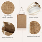 Berkshire Hathaway HomeServices Woven Straw Beach Tote