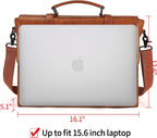 Berkshire Hathaway HomeServices Mens Messenger Bag Briefcase