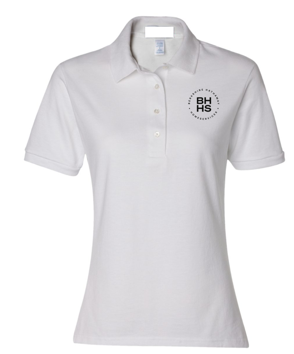 (In-Stock)  Womens Berkshire Hathaway HomeServices Polo