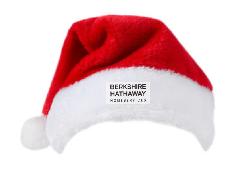 Berkshire Hathaway HomeServices Santa hat