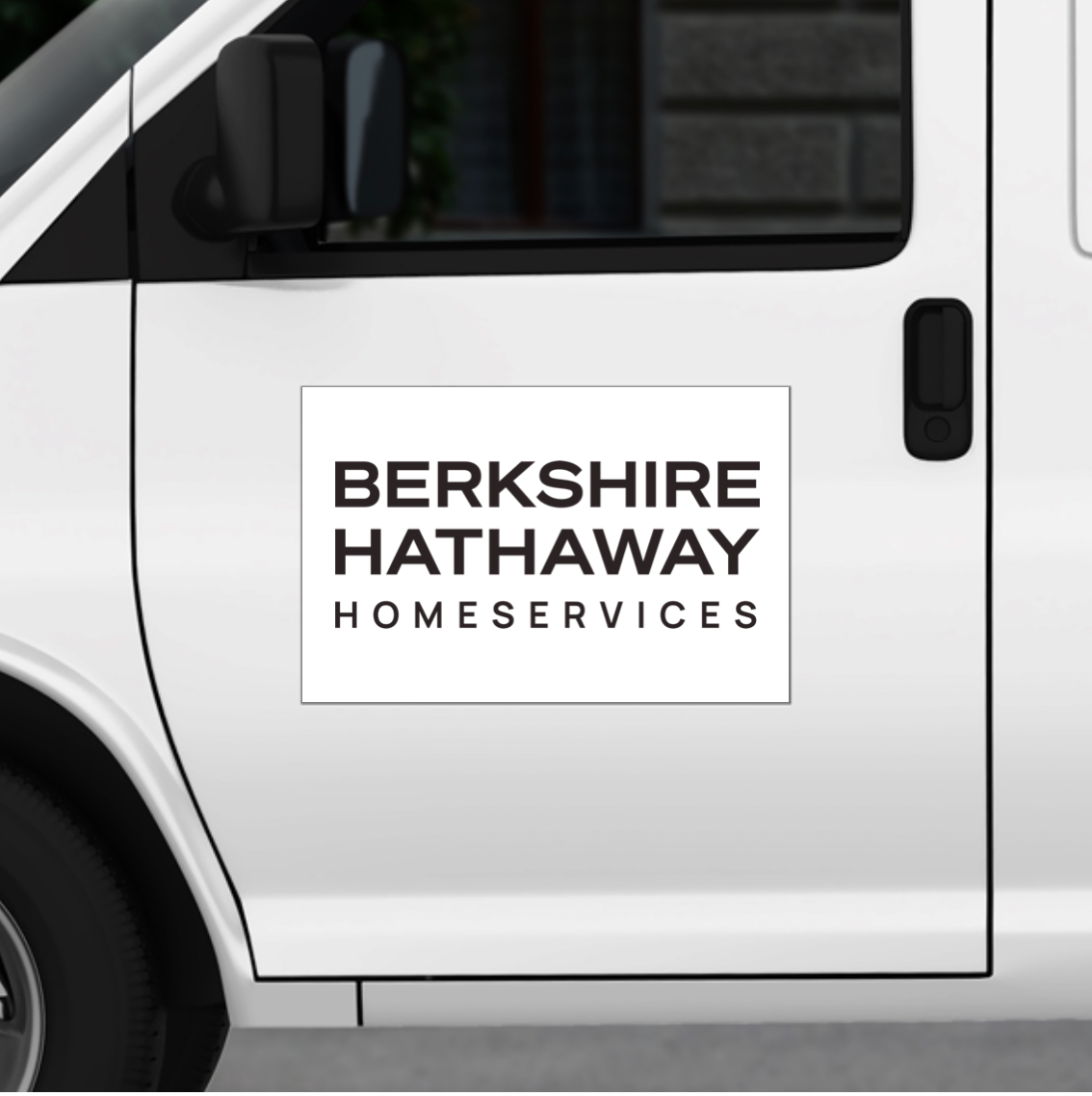 Berkshire Hathaway HomeServices car magnet