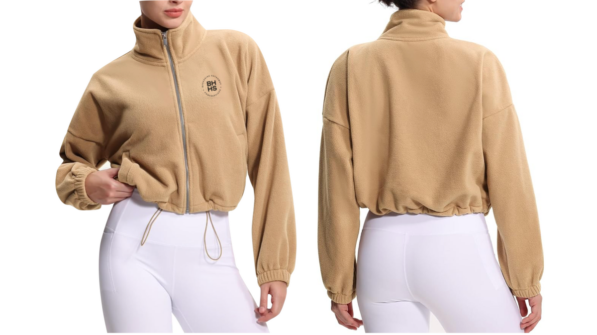 Berkshire Hathaway HomeServices Fleece Cropped Jacket