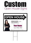Custom Berkshire Hathaway HomeServices Open House Signs