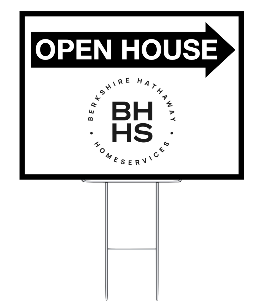 Berkshire Hathaway HomeServices Open House Signs