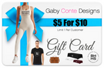 Gaby Conte Designs $5 For $10  Gift Card