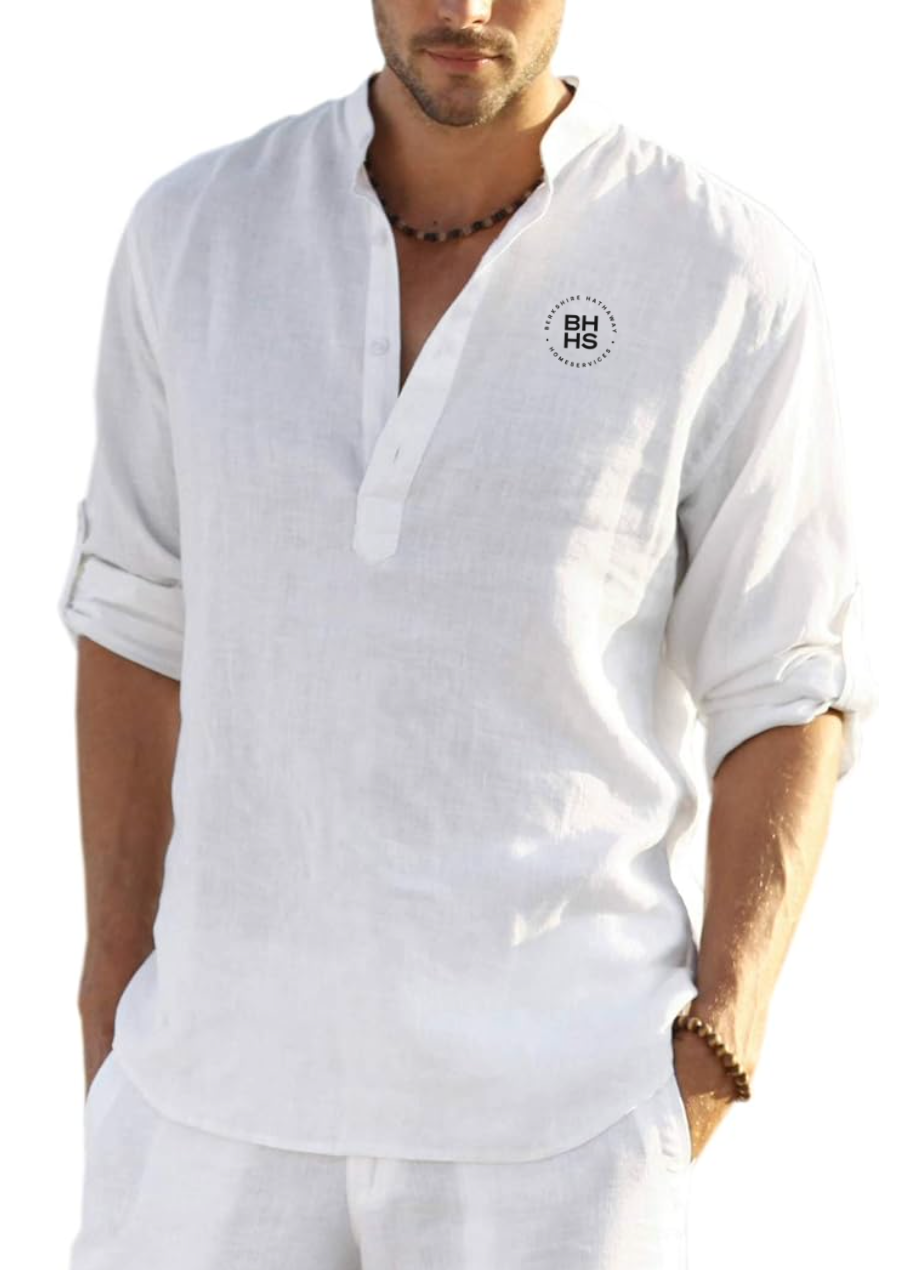 Berkshire Hathaway HomeServices Mens Linen Shirt