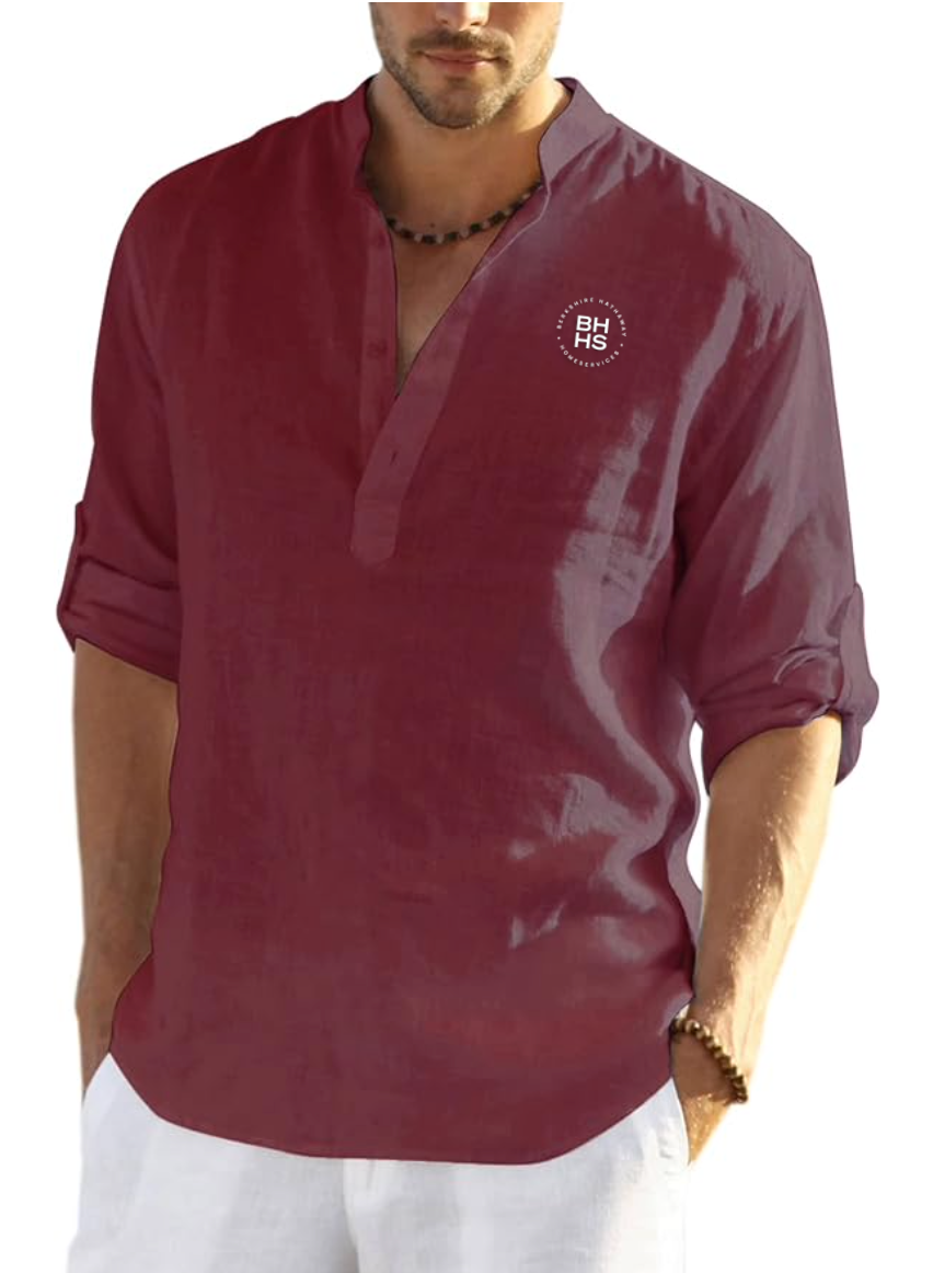 Berkshire Hathaway HomeServices Mens Linen Shirt