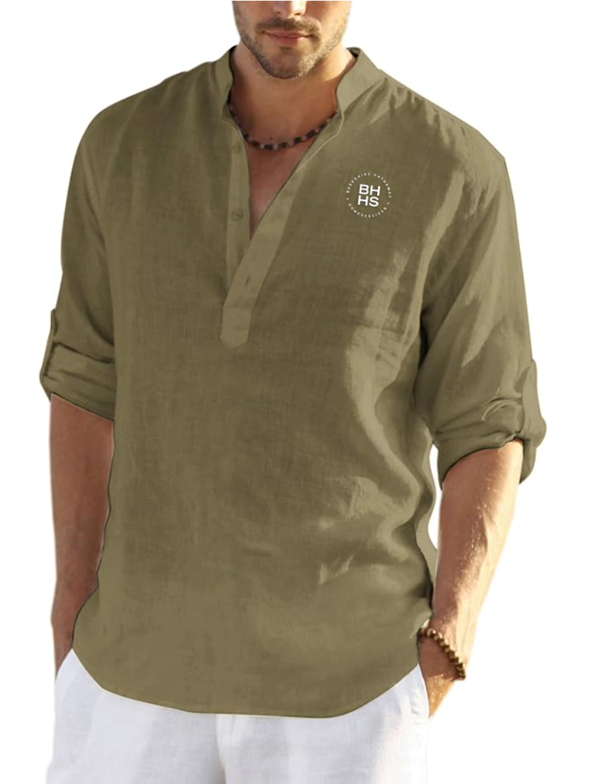 Berkshire Hathaway HomeServices Mens Linen Shirt