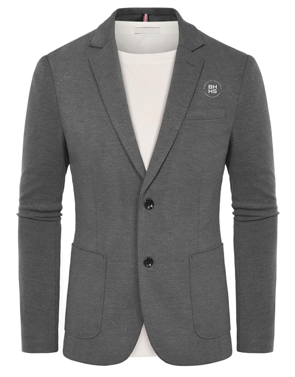 Berkshire Hathaway HomeServices Mens Casual Knit Blazer