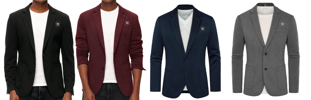 Berkshire Hathaway HomeServices men's casual knit blazer