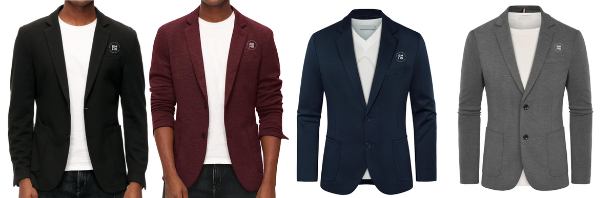 Berkshire Hathaway HomeServices men's casual knit blazer