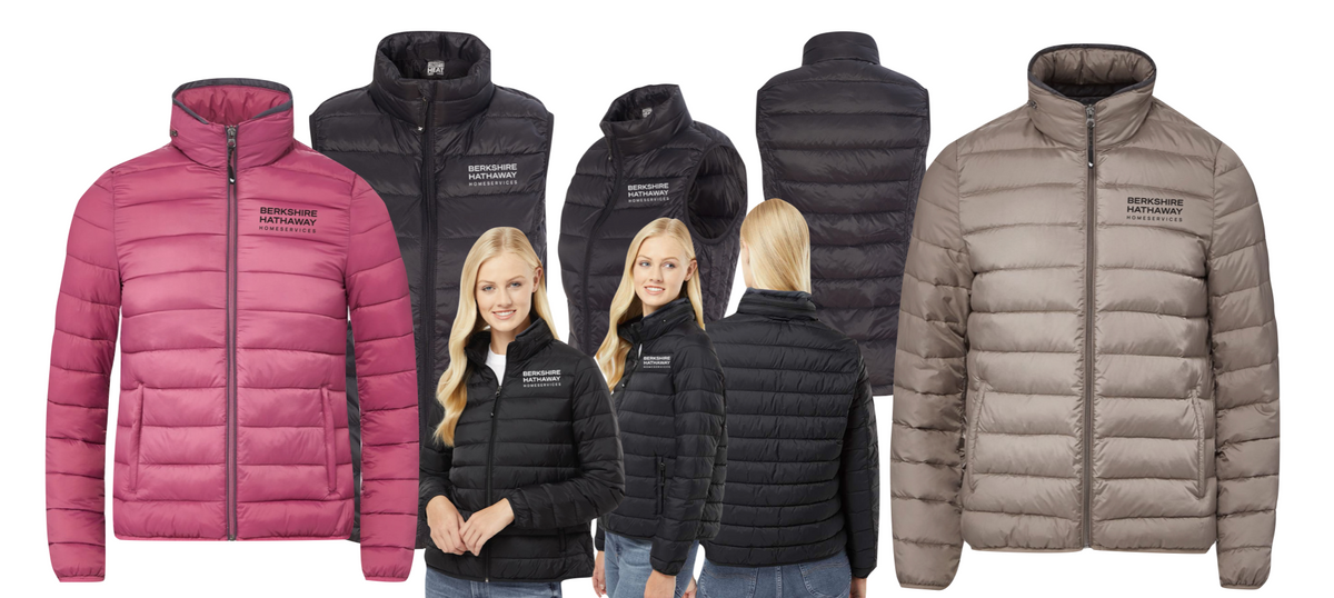 Berkshire Hathaway HomeServices women's puffer jacket & vest