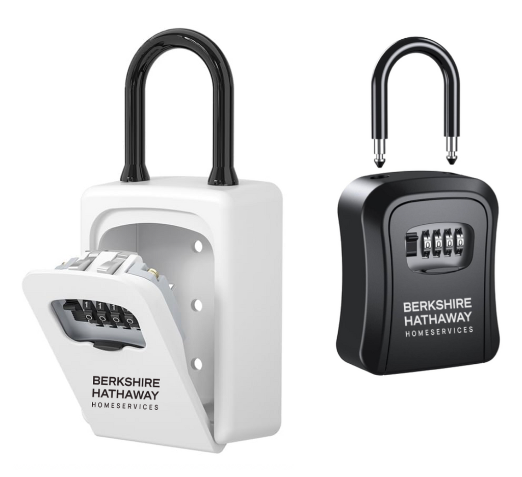 Berkshire Hathaway HomeServices combination key lockbox