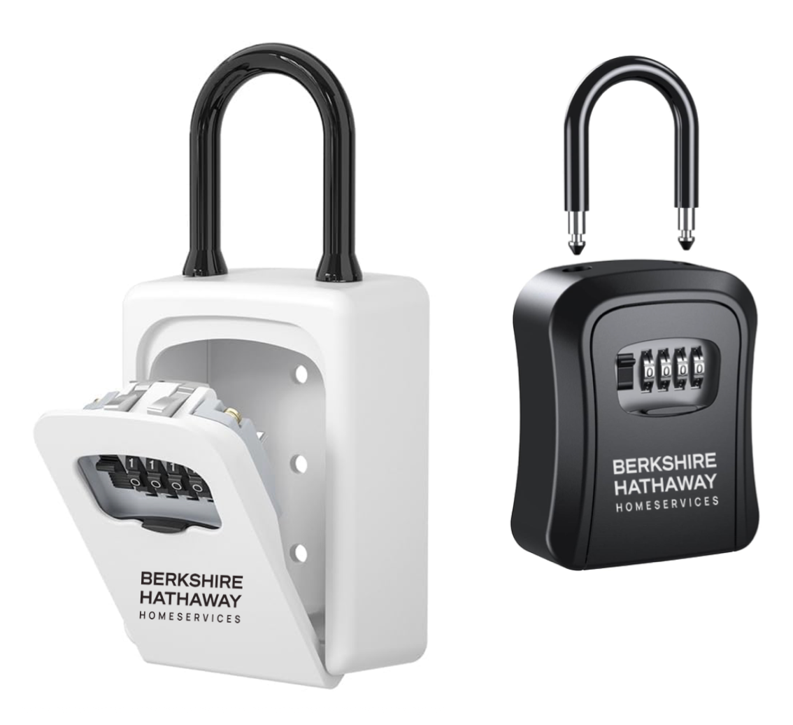 Berkshire Hathaway HomeServices combination key lockbox