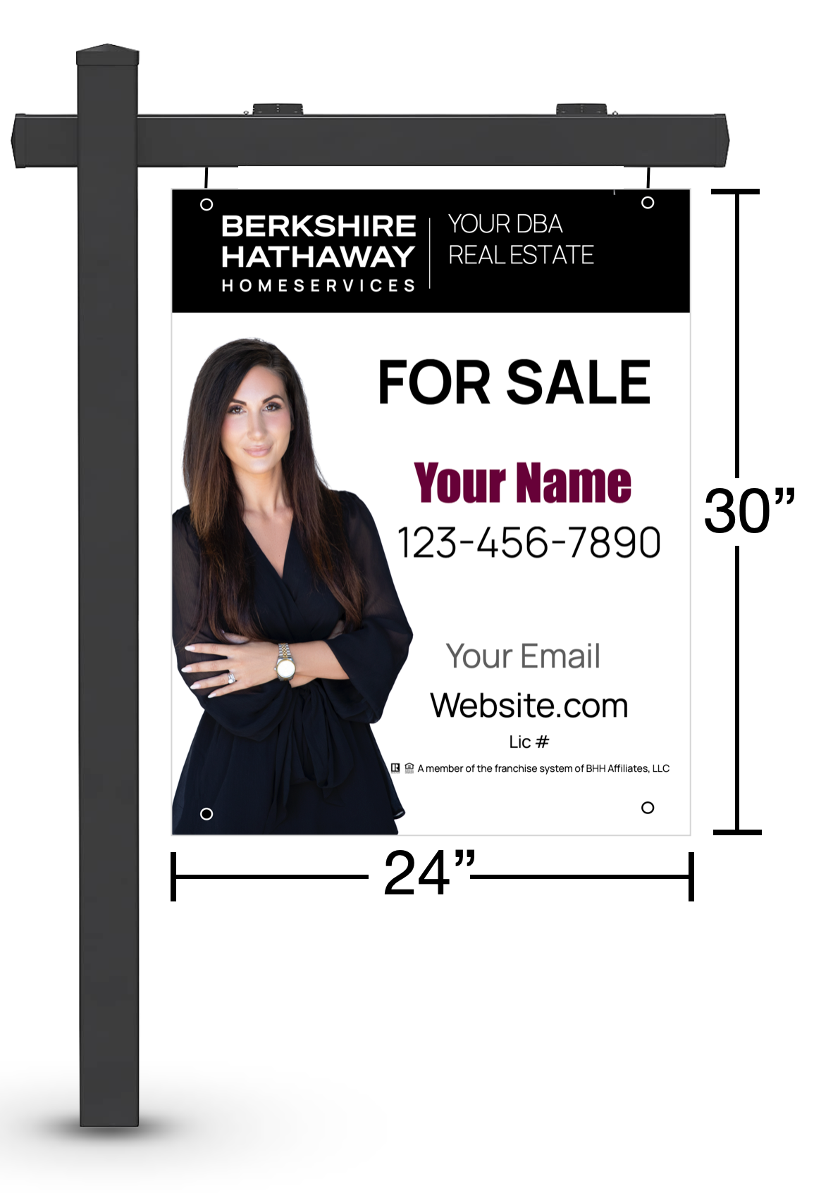 BHHS Listing For Sale Sign