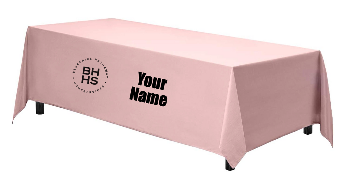 Berkshire Hathaway HomeServices Tablecloth 90 x 132" For 6' Table