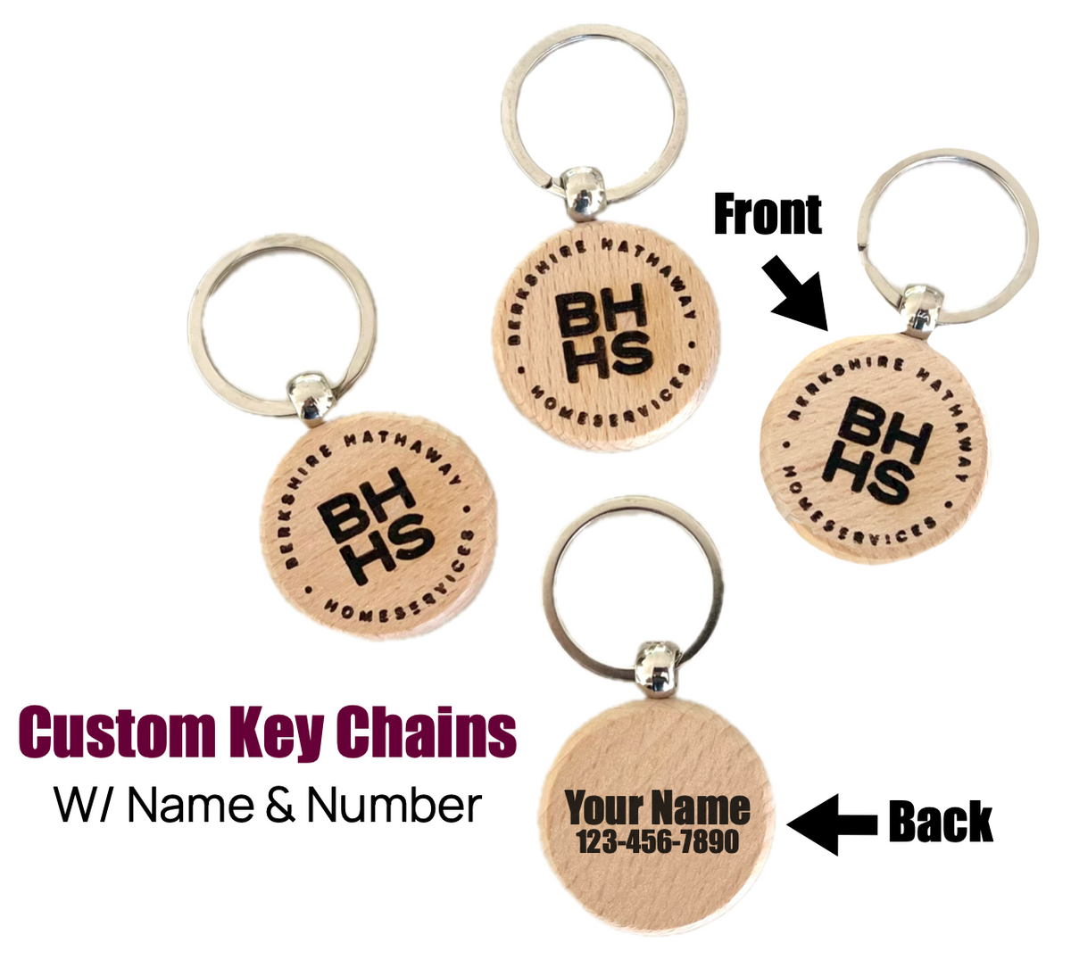 Berkshire Hathaway HomeServices Key Chain