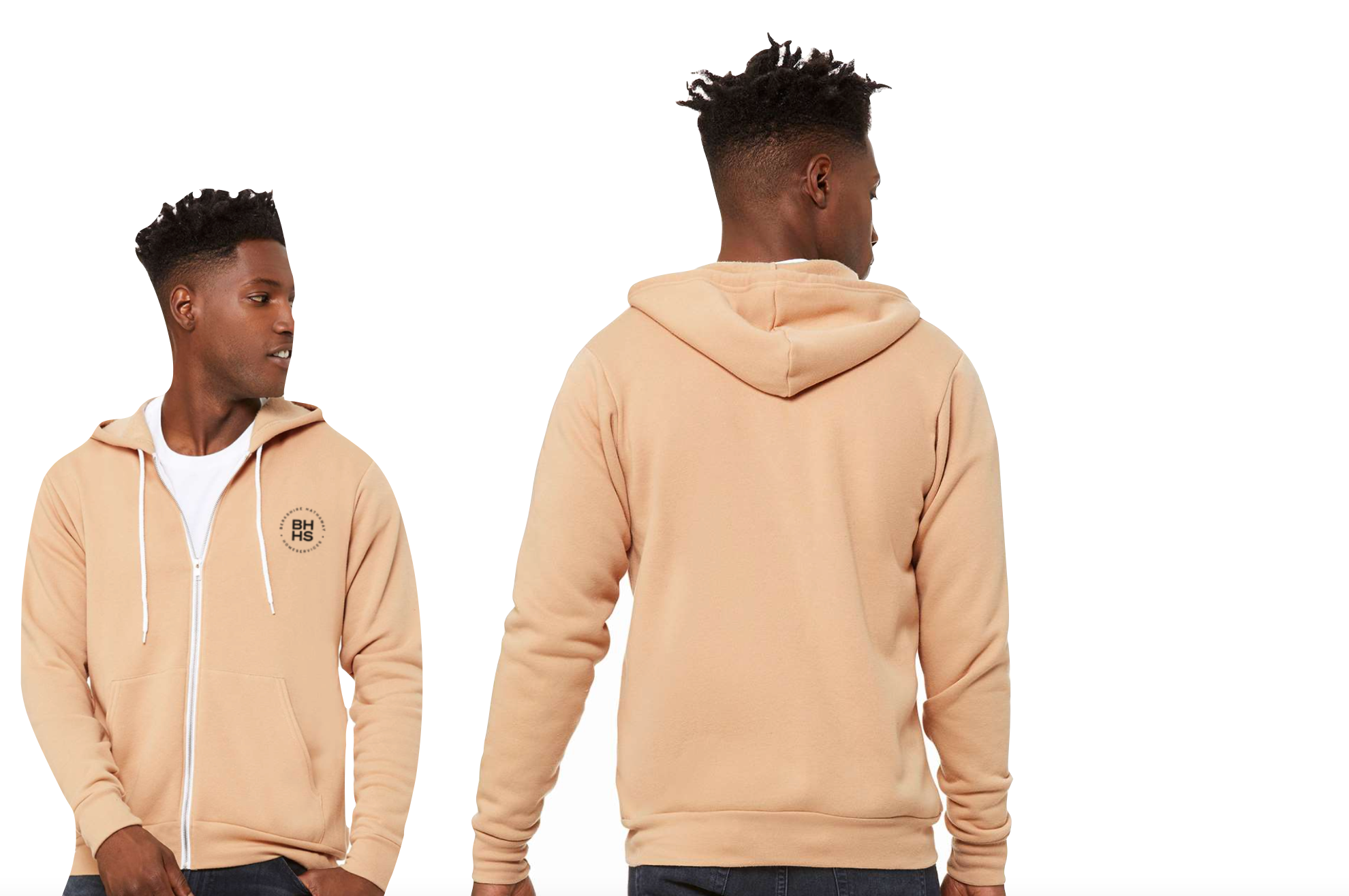 Men’s Fleece lined Zip-up Hoodie