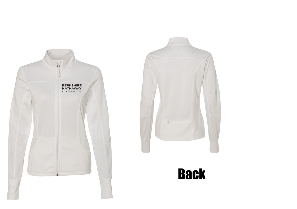 Womens Berkshire Hathaway HomeServices Poly-Tech Full-Zip Track Jacket