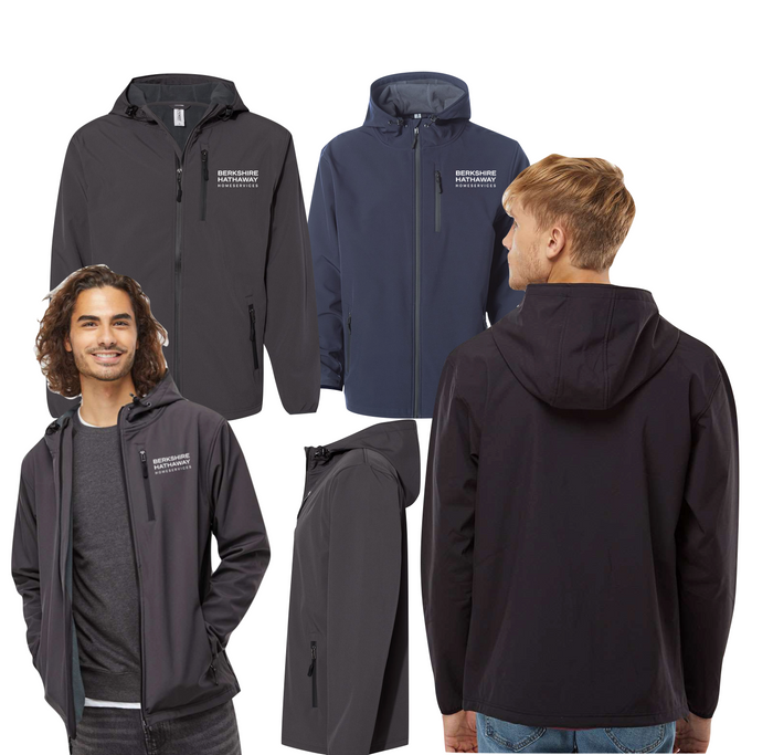 Mens Berkshire Hathaway HomeServices Poly-Tech Soft Shell Jacket