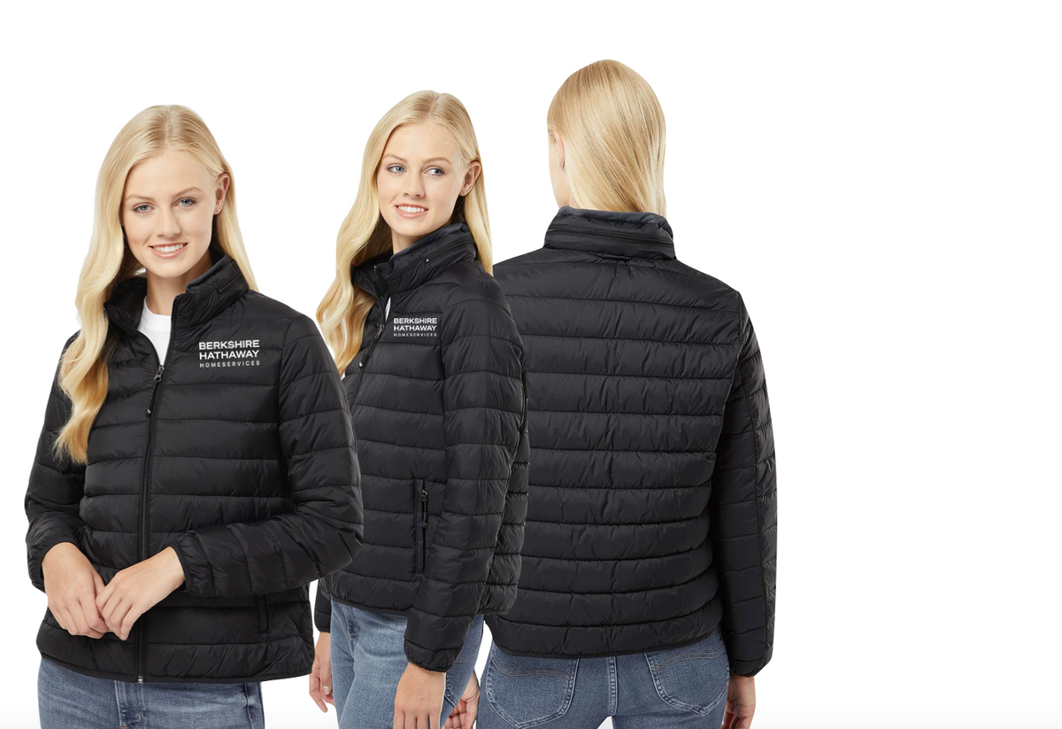 Womens Berkshire Hathaway HomeServices Puffer Jacket or Vest