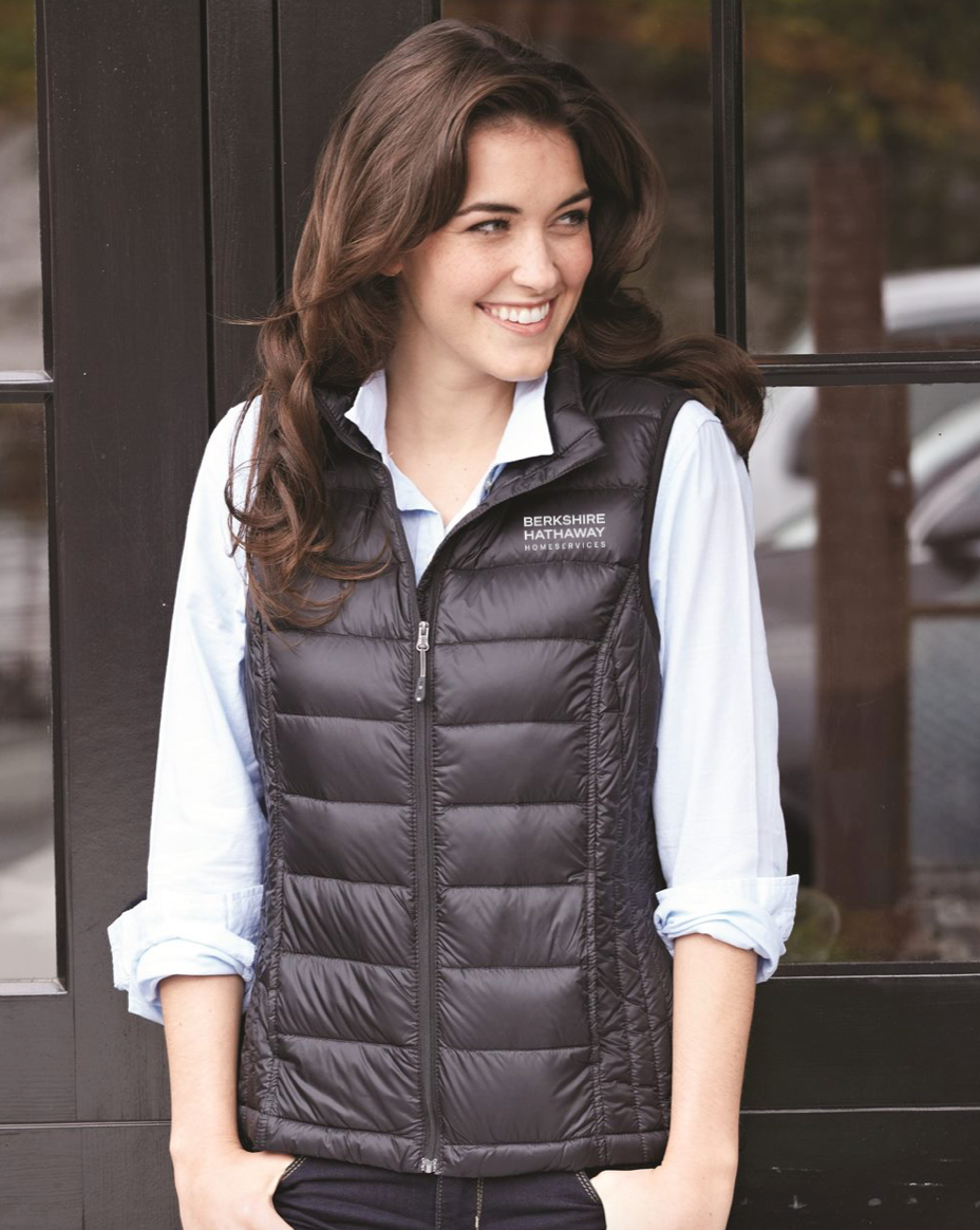 Womens Berkshire Hathaway HomeServices Puffer Jacket or Vest
