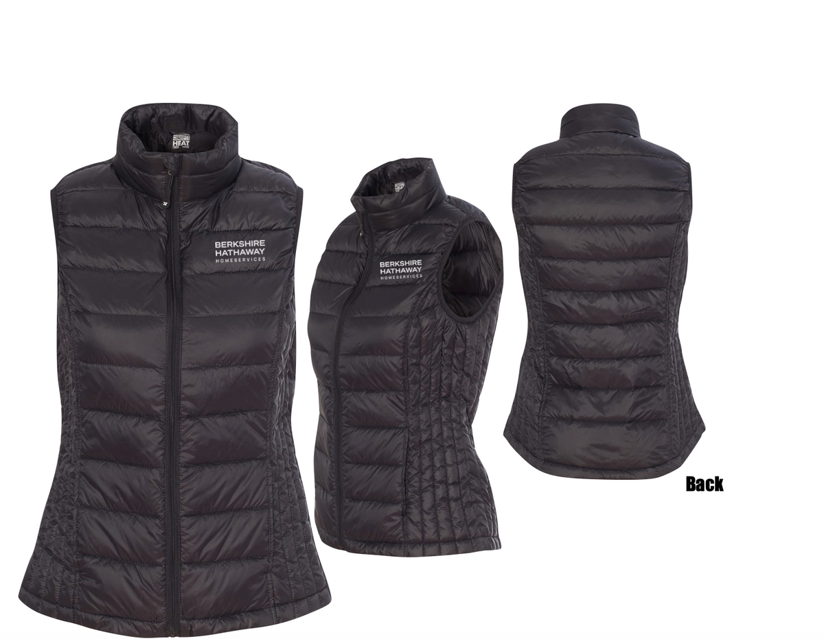 Womens Berkshire Hathaway HomeServices Puffer Jacket or Vest