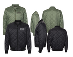 Berkshire Hathaway HomeServices men's quilted bomber jacket