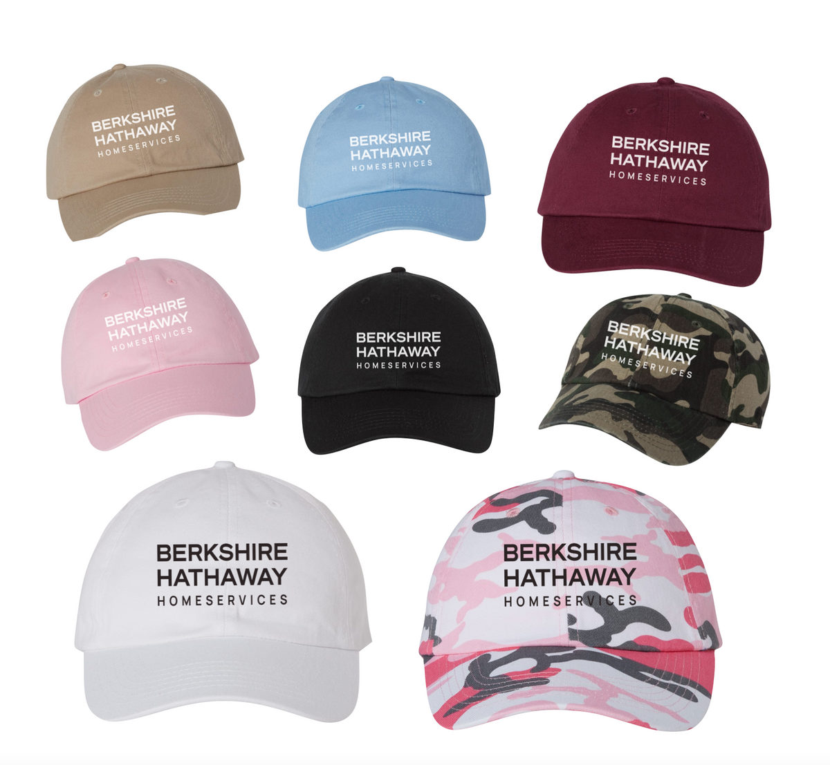 Berkshire Hathaway HomeServices adjustable logo cap