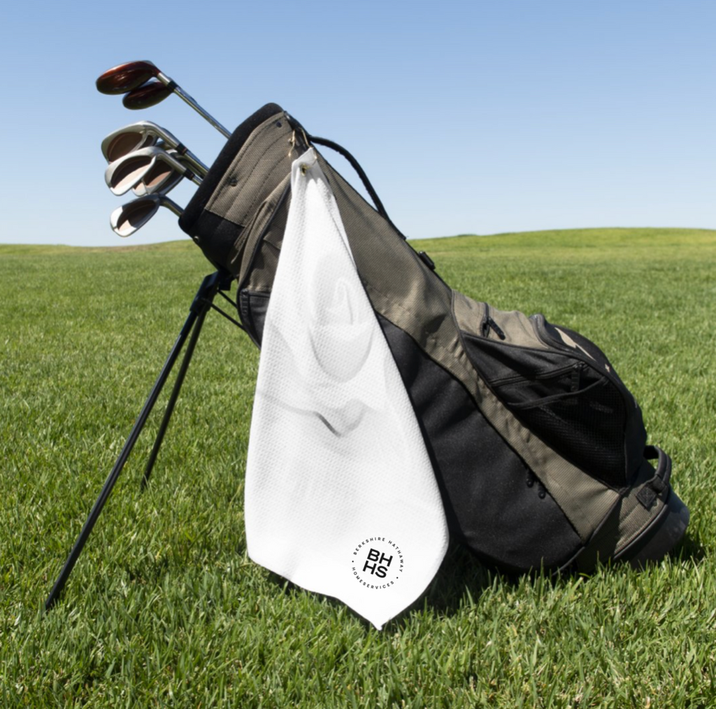 Berkshire Hathaway HomeServices cotton golf towel