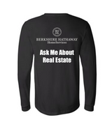 Womens Ask Me About Real Estate Thin Long Sleeve