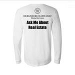 Mens Ask Me About Real Estate Long Sleeve