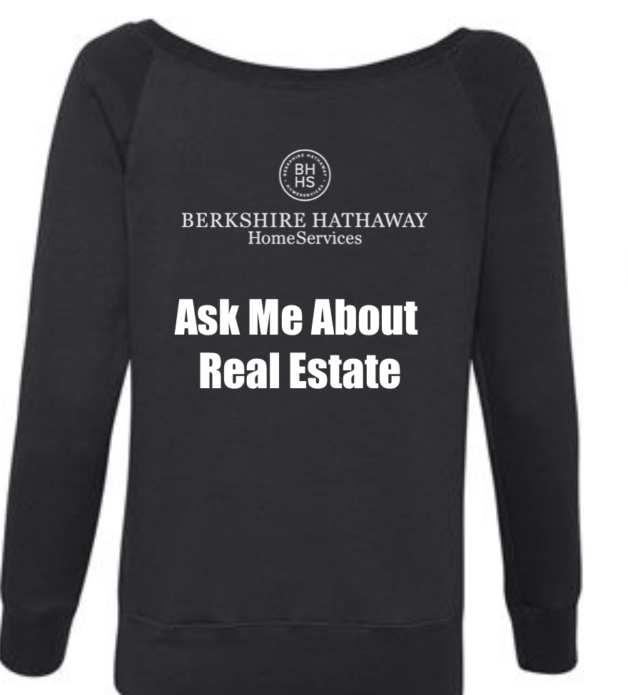 Womens Ask Me About Real Estate Sweater