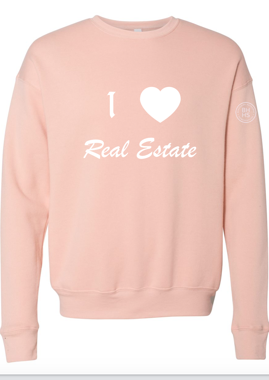Womens I Love Real Estate  sweater